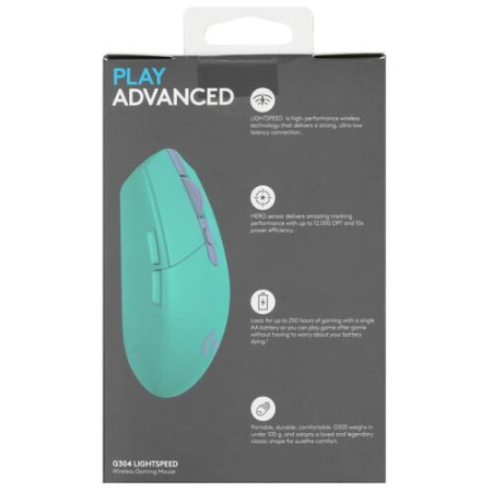 Мышь беспроводная Logitech G304 [910-006380] зеленый