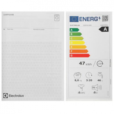 Стиральная машина Electrolux EW8FN248B белый