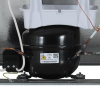 Холодильник с морозильником Бирюса C940NF серебристый