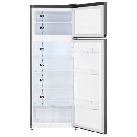 Холодильник с морозильником Beko B1RDSK240G серый
