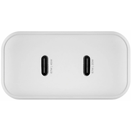 СЗУ uBear WC15WH67-2C Motion GaN 67Вт белый