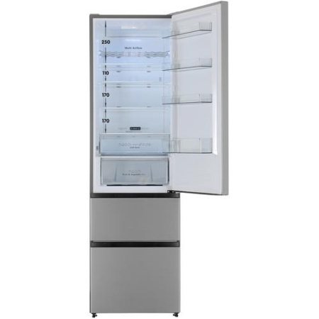 Холодильник многодверный Hisense RM469N4ACD серебристый