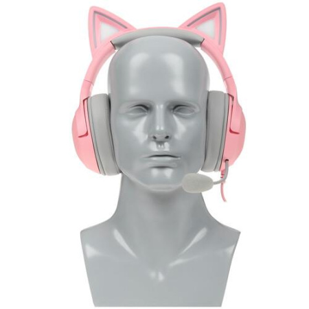 Проводные наушники Razer Kraken Kitty V2 розовый