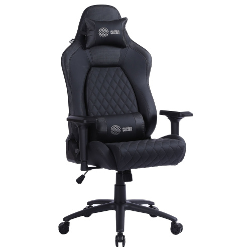 Кресло Cactus (CS-CHR-130-M) эко.кожа черный