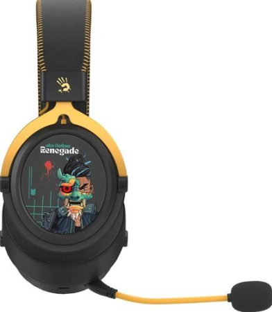 Беспроводные/проводные наушники Bloody MR595 Renegade черный