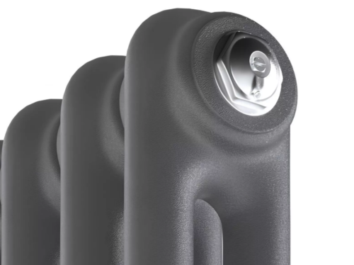 Стальной трубчатый радиатор Rifar Tubog 2180/6 нижнее подключение DV2 титан