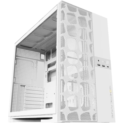 Корпус Geometric Future Model 5 Vent White with fans (1AM5VTWT01100) / mid tower, E-ATX / 5x140mm ARGB fans