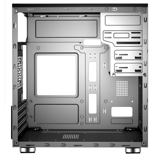 Корпус ACD Coffre 102N (MO-TC600-000) mATX, Black, 80mm rear Fan, w/o PSU