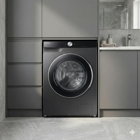 Стиральная машина Samsung WW90DG6U34LBLP черный