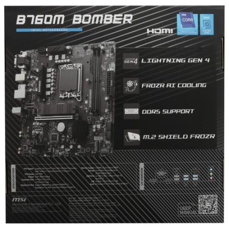 Материнская плата MSI B760M BOMBER