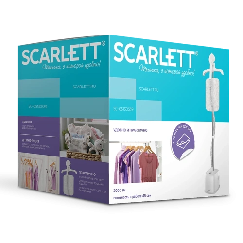 Отпариватель напольный Scarlett SC-GS130S39 белый