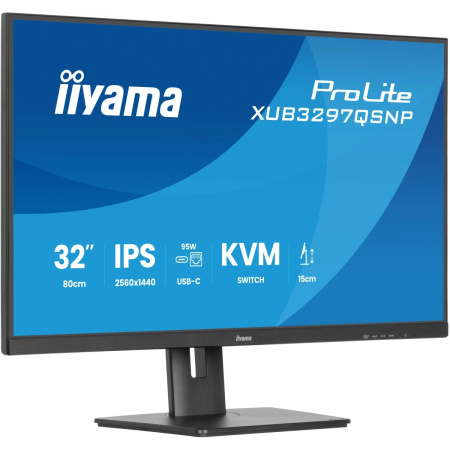 Монитор Iiyama ProLite XUB3297QSNP-B1 черный