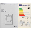 Стиральная машина AEG LFR61844BE белый