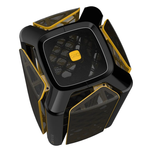 Корпус Geometric Future Model 2 The Ark (1AM2AKBK00100), без БП, Mini-Tower, no fans, 3xUSB-A 3.0, 1xUSB 3.2 Type-C, mATX, mITX Black