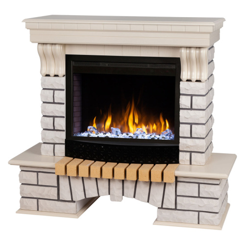 Электрокамин RealFlame Country WT с очагом Saphir 25,5