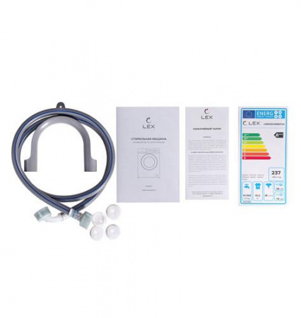 Стиральная машина LEX LWM10012WBLITHD белый