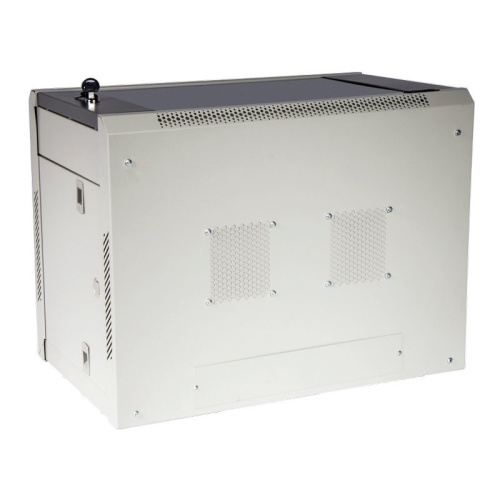 Шкаф коммутационный Lanmaster TWT-CBWPG-6U-6X4-GY 6U 600x400мм пер.дв.стекл 60кг серый