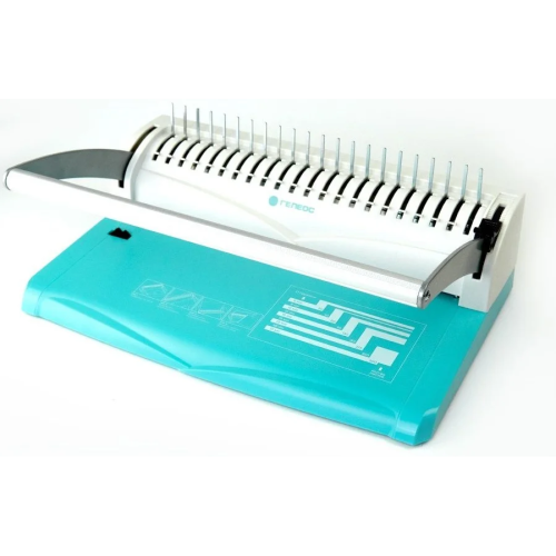 Переплетчик Гелеос БП13ПББ A4/перф.13л.сшив/макс.450л./пластик.пруж. (6-51мм)