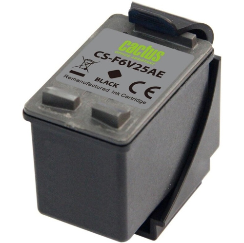 Картридж струйный Cactus CS-F6V25AE 652 черный 480стр 18мл для HP DeskJet Ink Advantage 1115/2135/3635