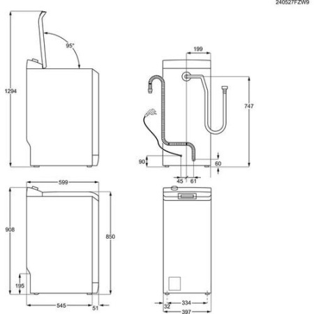 Стиральная машина AEG LTR6G261E белый