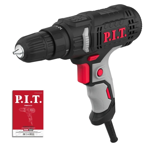 Дрель-шуруповерт P.I.T. PBM10-C4 сетевая