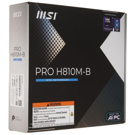 Материнская плата MSI PRO H810M-B
