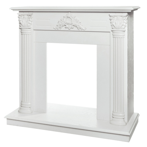 Портал для электрокамина Stefania STD WT Белое золото