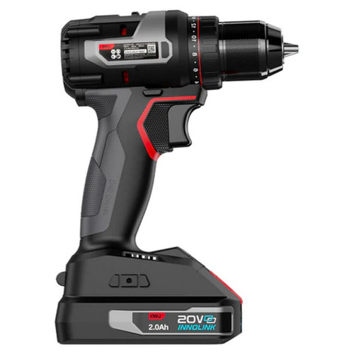 Дрель-шуруповерт Deli DE-DZ20-1D2 2АКБ*2Ач+ЗУ