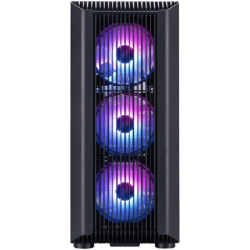 Корпус 1STPLAYER Bullet Hunter H6 ARGB Black (H6-BK-4F7) / ATX / 4x120mm ARGB fans