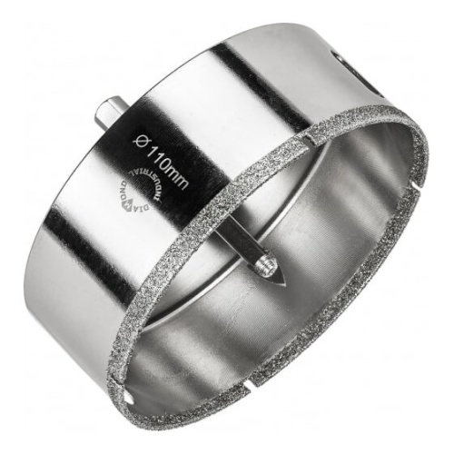 Коронка алмазная по керамограниту с центрирующим сверлом Diamond Industrial DIDCSC110 110мм