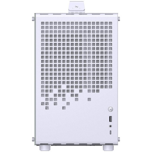 Корпус JONSBO Jonsplus Z20 White без БП, боковая панель из закаленного стекла, mini-ITX, micro-ATX, белый