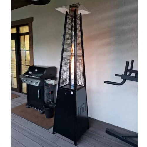 Уличный газовый обогреватель WWT 13I Total Black mini 1.8m