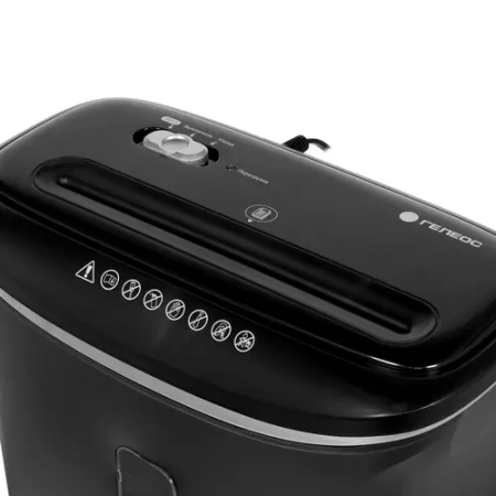 Шредер ГЕЛЕОС УД14-5 черный/серебристый