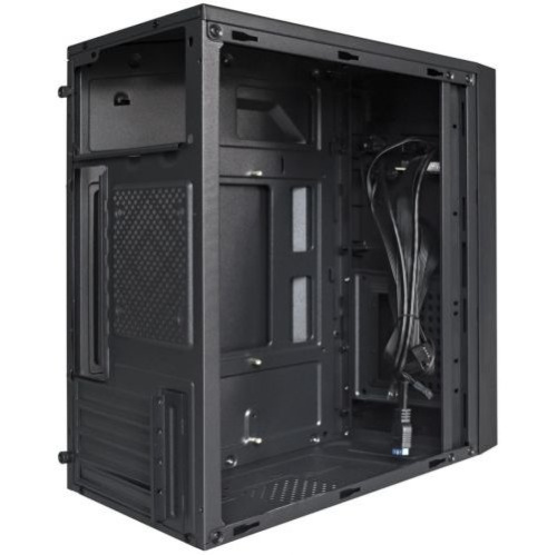 Корпус Exegate BAA-109U2 EX291271RUS Minitower (mATX, без БП, 2*USB+2*USB3.0, аудио, черный)