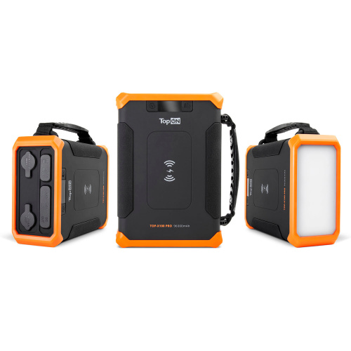 Power Bank TOPON TOP-X100Pro, 96000мAч черный/желтый