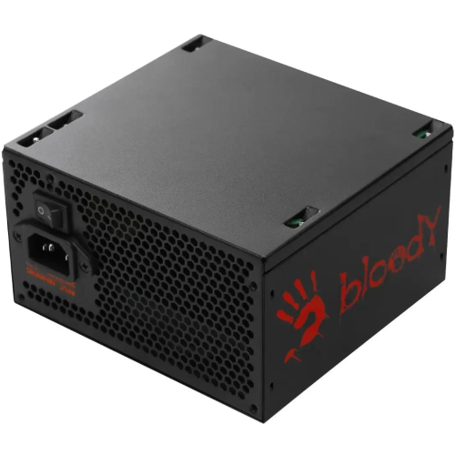 Блок питания BLOODY BD-PS600W, 600Вт, 120мм, черный, retail