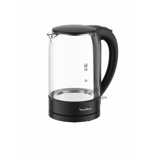 Электрочайник Moulinex BY1S08F0 черный/прозрачный