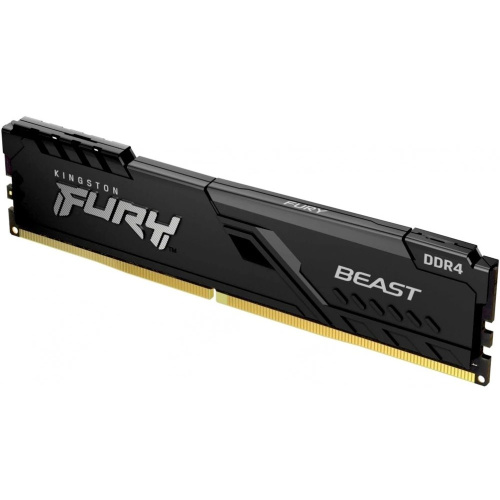 ОЗУ Kingston Fury Beast Black KF432C16BB1/16WP 16GB 3200MT/s DDR4 CL16 DIMM 1Gx8