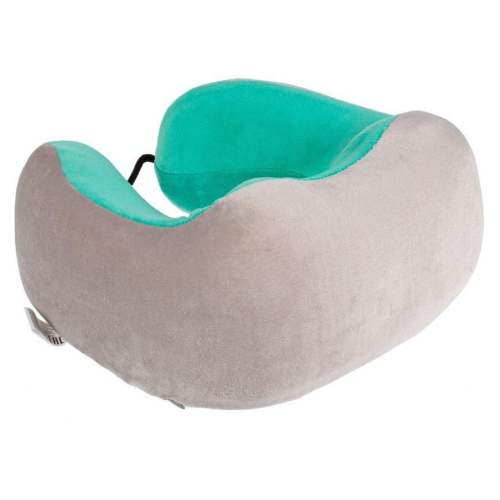 Дорожная подушка-подголовник BRADEX KZ 0558 серо-зелёная