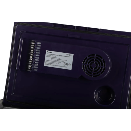 Автохолодильник Tesler TCF-2212 фиолетовый/белый