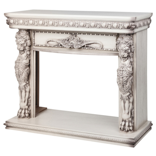 Портал каминный из МДФ RealFlame Romano 33 белый, для очагов Firespace 33 и 3D Firestar 33, Epsilon 33