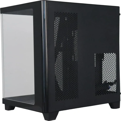 Корпус Accord ACC-R7MB, Mini-Tower, без БП, mATX, черный