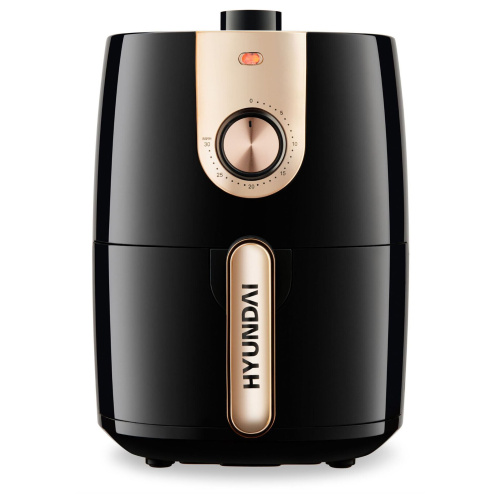 Аэрогриль Hyundai HYF-2057 черный/серебристый