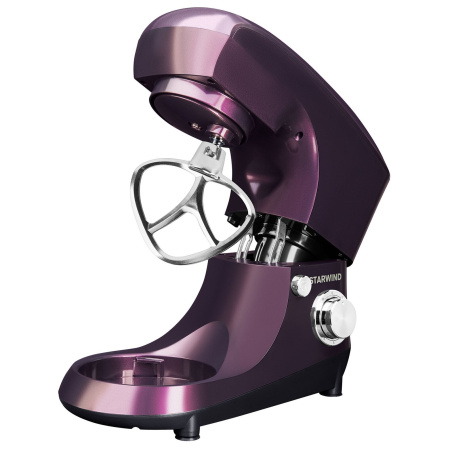 Миксер планетарный Starwind SPM5180 1000Вт ежевичный