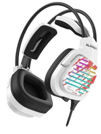 Проводные наушники A4Tech Bloody G565 белый