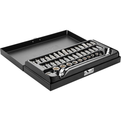 Торцевые головки NEO Tools 08-603 1/4", 41 шт.