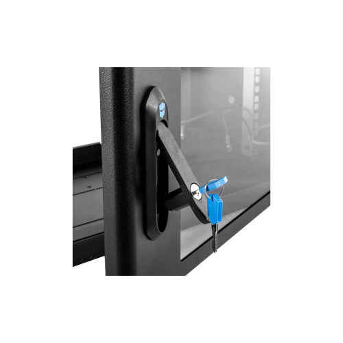 Шкаф коммутационный ЦМО ШРН-6.500-9005 настенный 6U 600x500мм черный