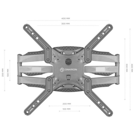 Кронштейн ONKRON M5 Black