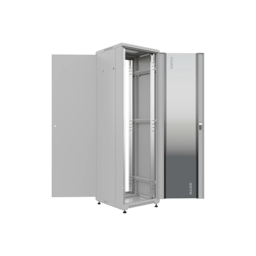 Шкаф коммутационный NTSS Премиум NTSS-R18U6060GS напольный 18U 600x600мм серый