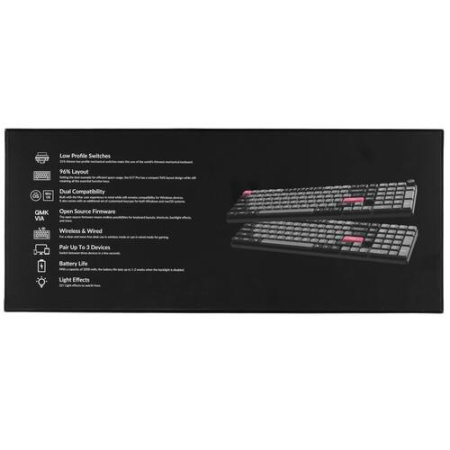 Клавиатура проводная + беспроводная Keychron K17 Pro